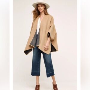 Anthropologie Cartonnier Vista Poncho XS/Small Open Front Pockets